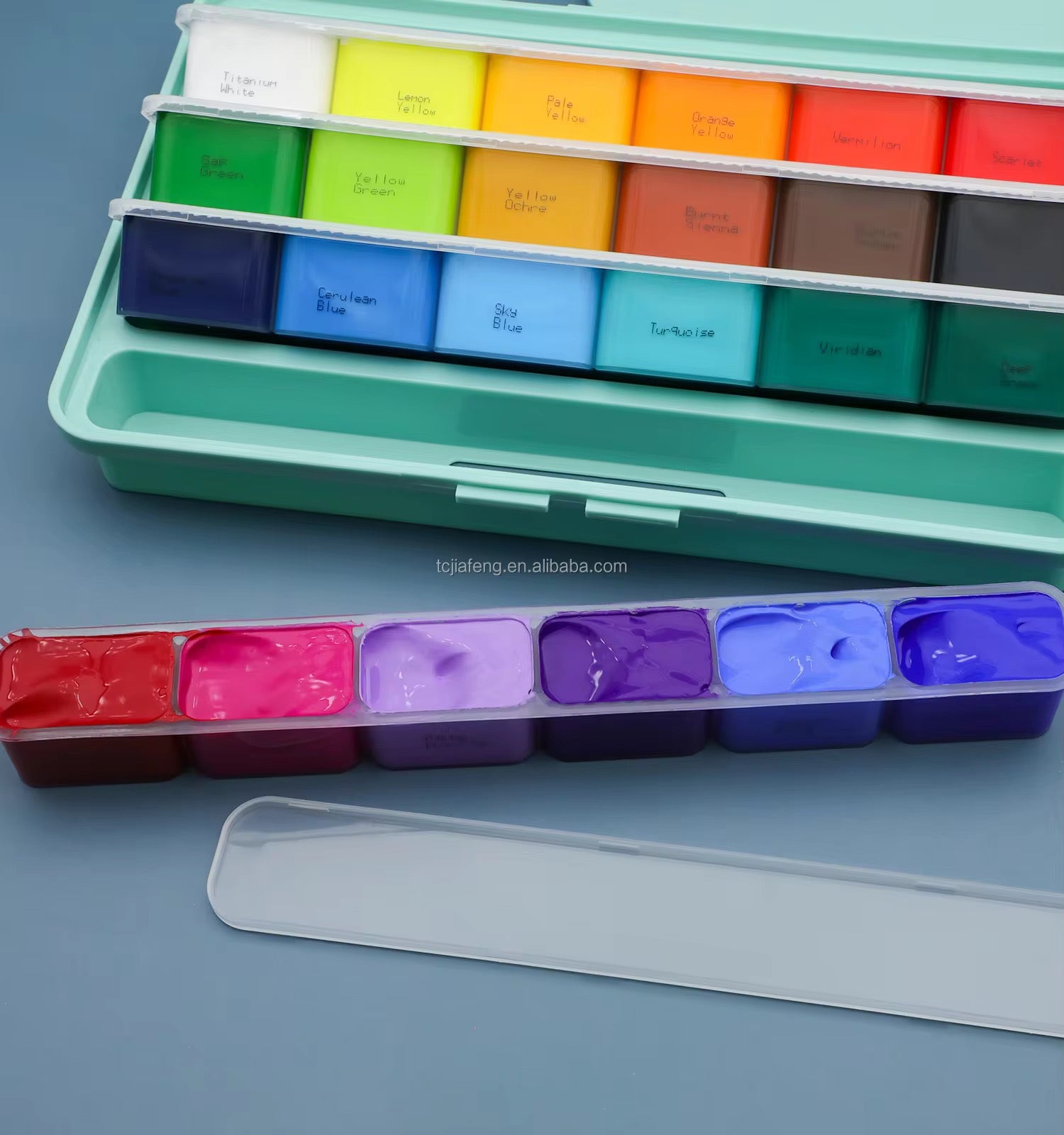 Pintura Gouache Estilo Himi X24 Colores Con Pinceles