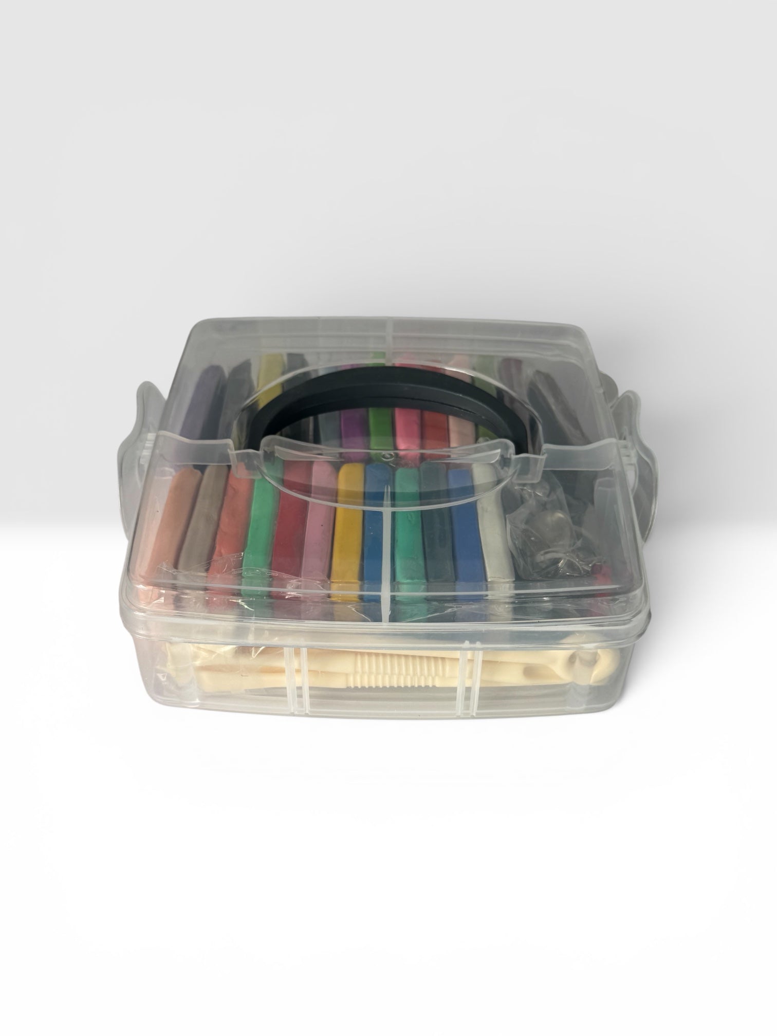 Set de arcilla Polimerica + accesorios 26 colores