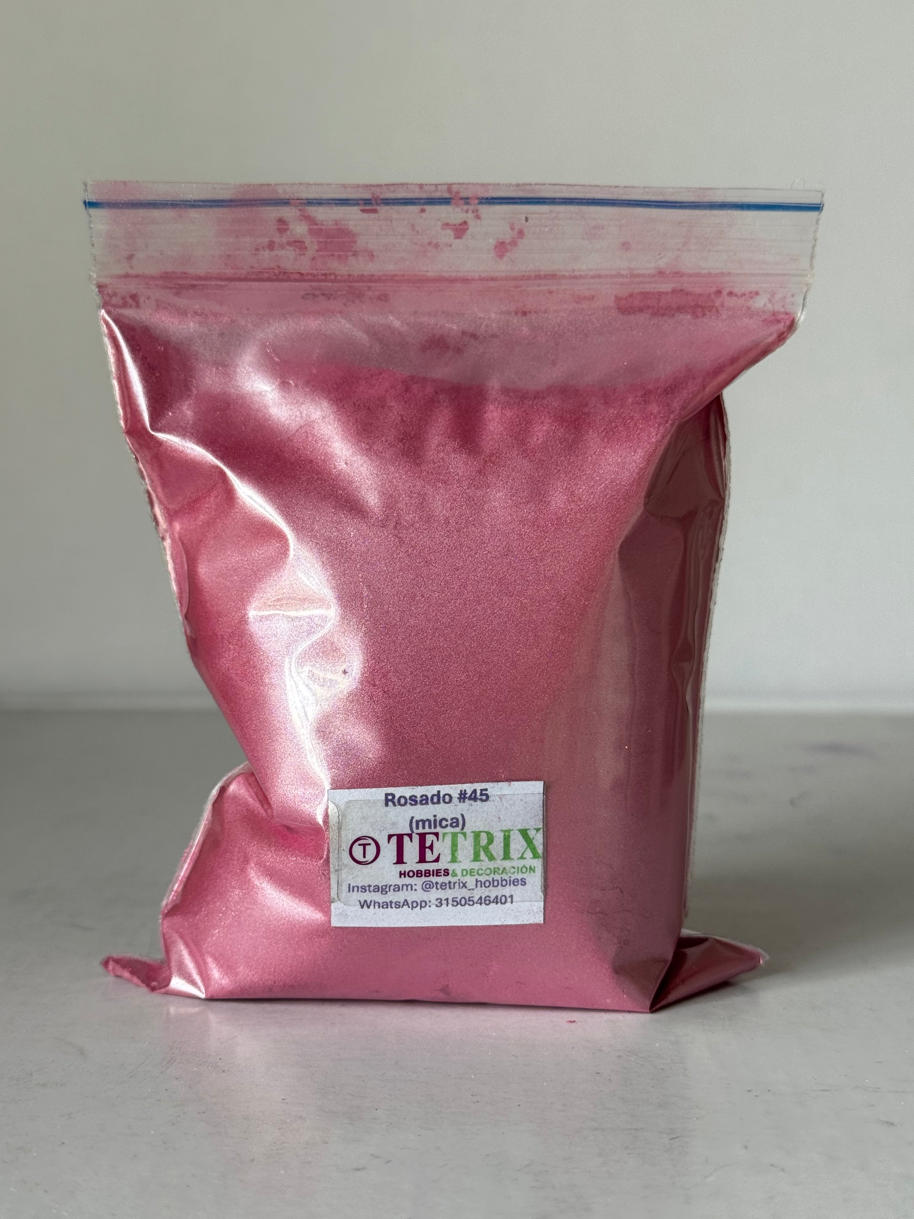 Pigmento Mica rosado #45