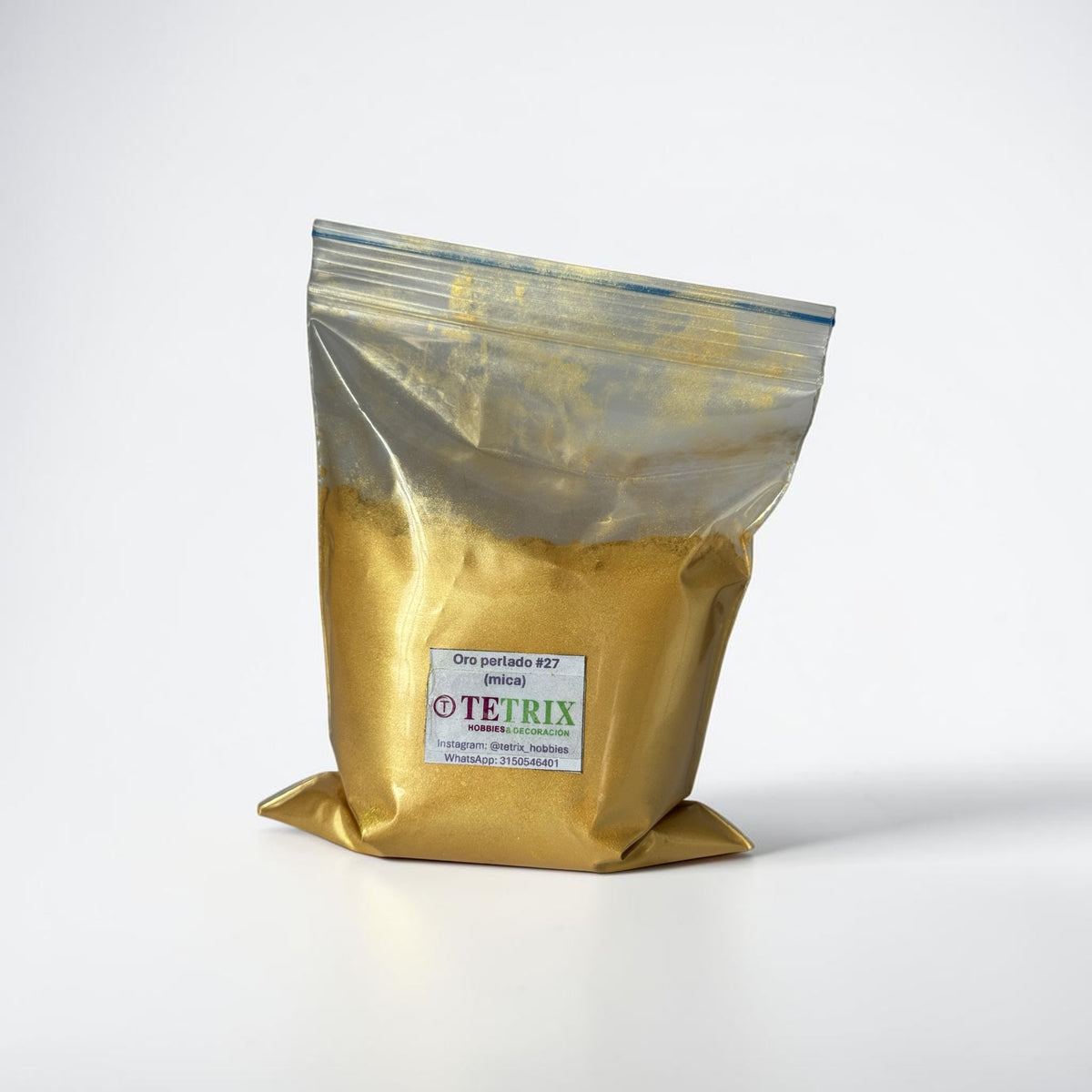 Pigmentos mica oro perlado #27