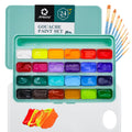 Pintura Gouache Estilo Himi X24 Colores Con Pinceles