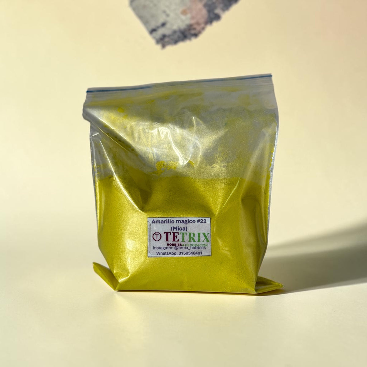 Pigmentos mica amarillo mágico #22