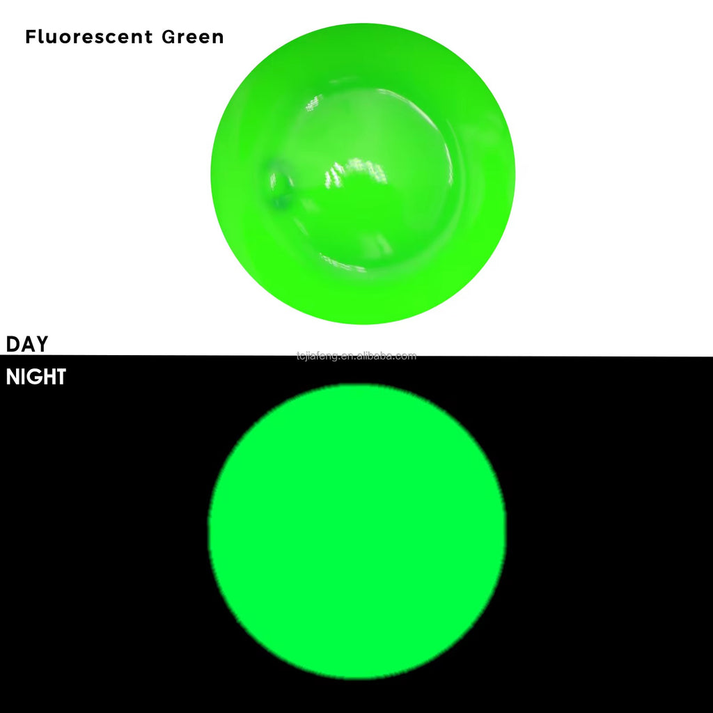 Pintura Acrilica Neon Artecho Glow In The Dark 500ml Verde