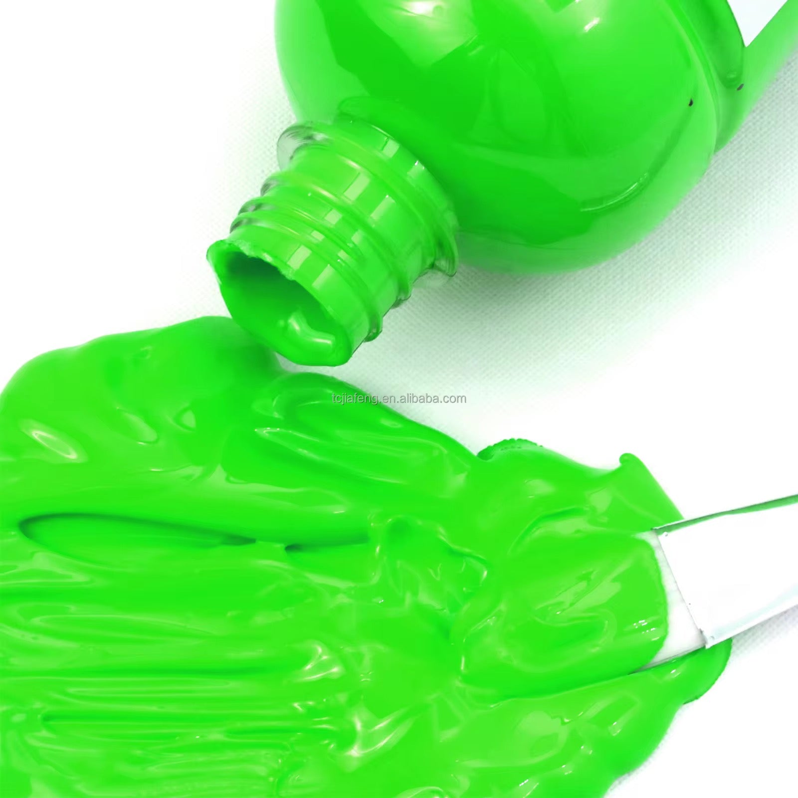 Pintura Acrilica Neon Artecho Glow In The Dark 500ml Verde
