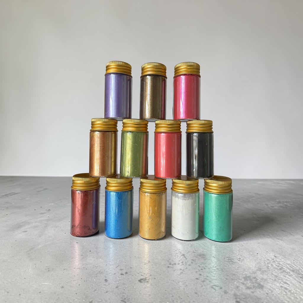 Set de pigmentos mica x 14 colores