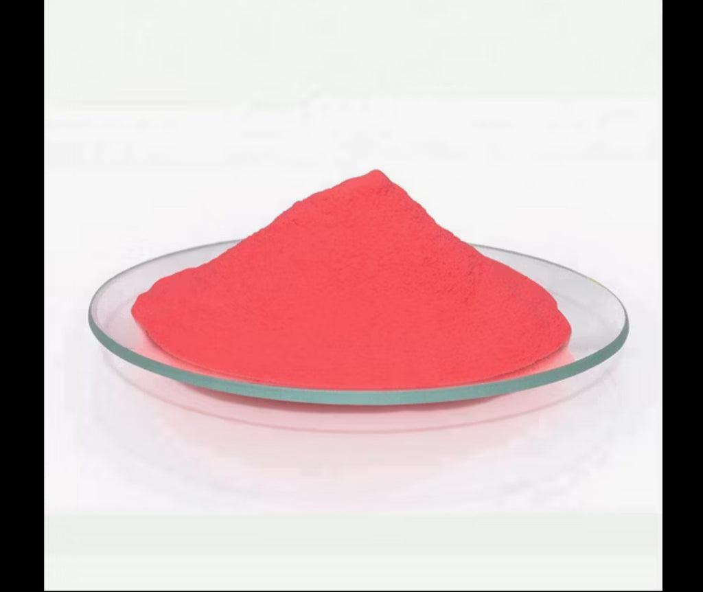 Pigmentos fotoluminiscente Rojo